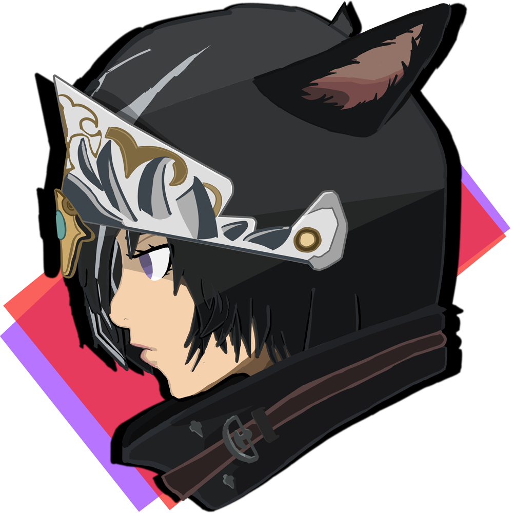 Persona 3 Mockup Battle Portrait FF14